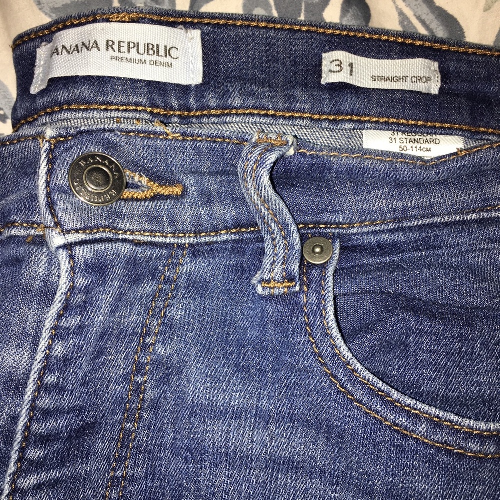 Adorable crop jeans work for any style